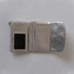 Elara Compact Wallet - Silver