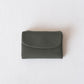 Elara Compact Wallet - Olive Green