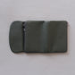 Elara Compact Wallet - Olive Green