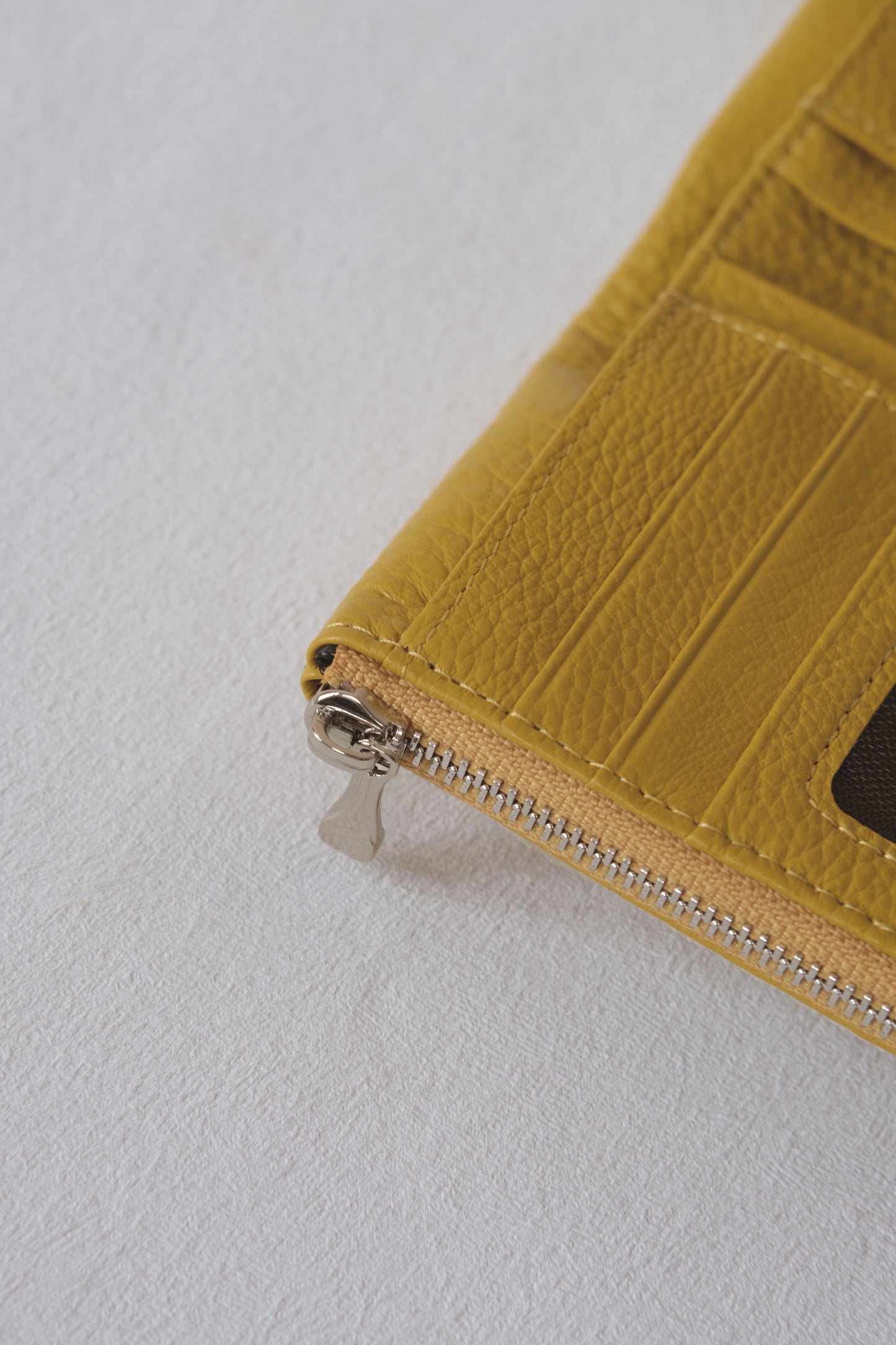 Elara Compact Wallet - Yellow