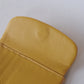 Elara Compact Wallet - Yellow
