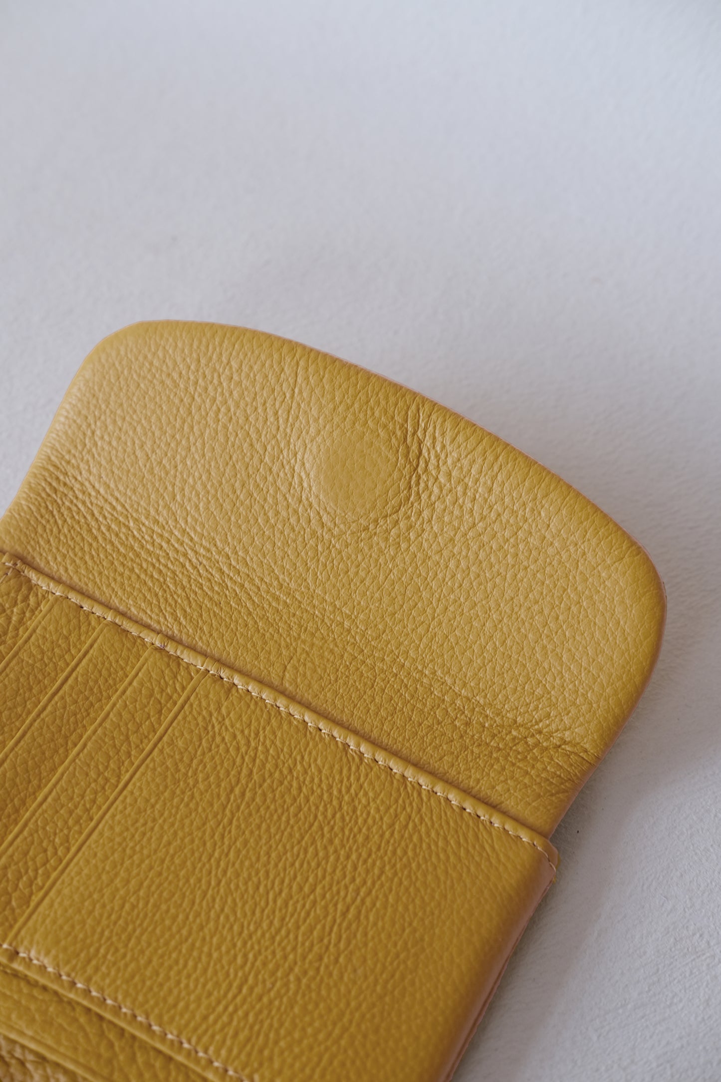 Elara Compact Wallet - Yellow