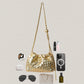 Artisan Signature Cloud Bag - Shinny Gold
