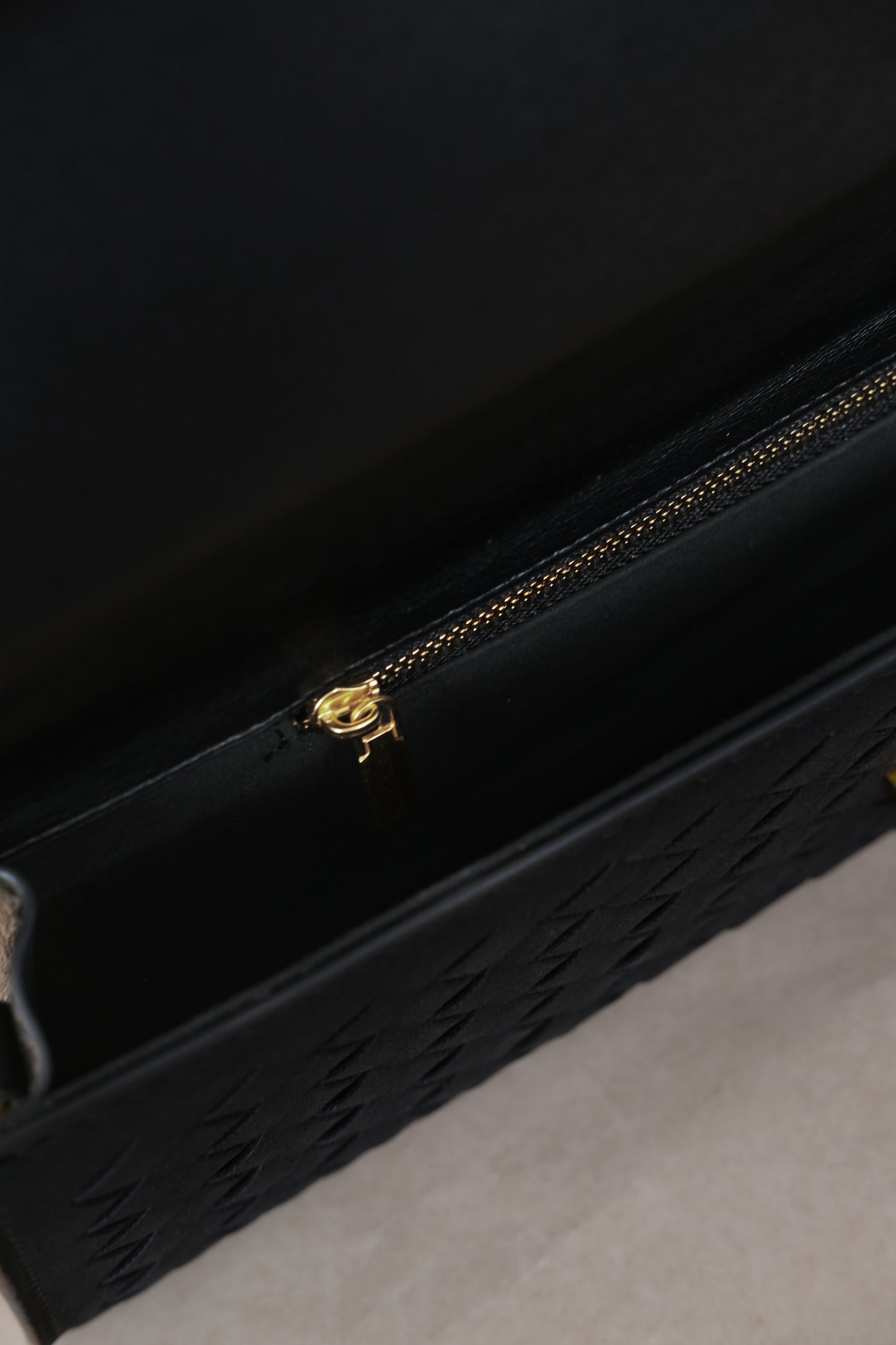 Artisan Crafted Flap Bag - Classic Black