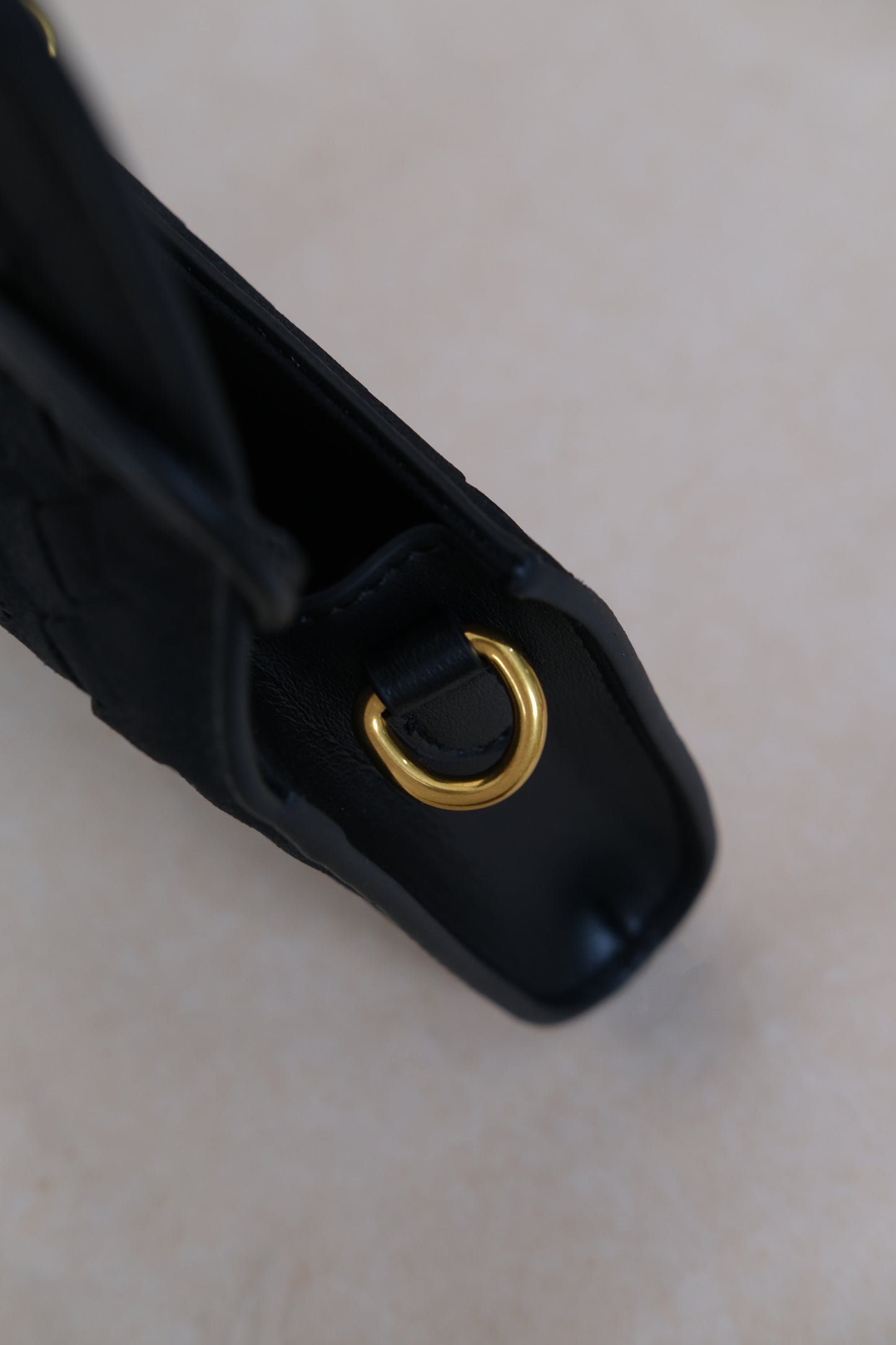 Artisan Crafted Flap Bag - Classic Black