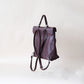 The Vivienne Backpack Tote - Wine Red