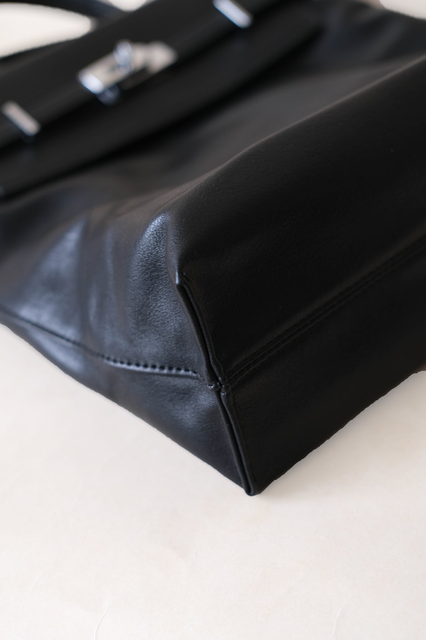 The Vivienne Backpack Tote - Classic Black