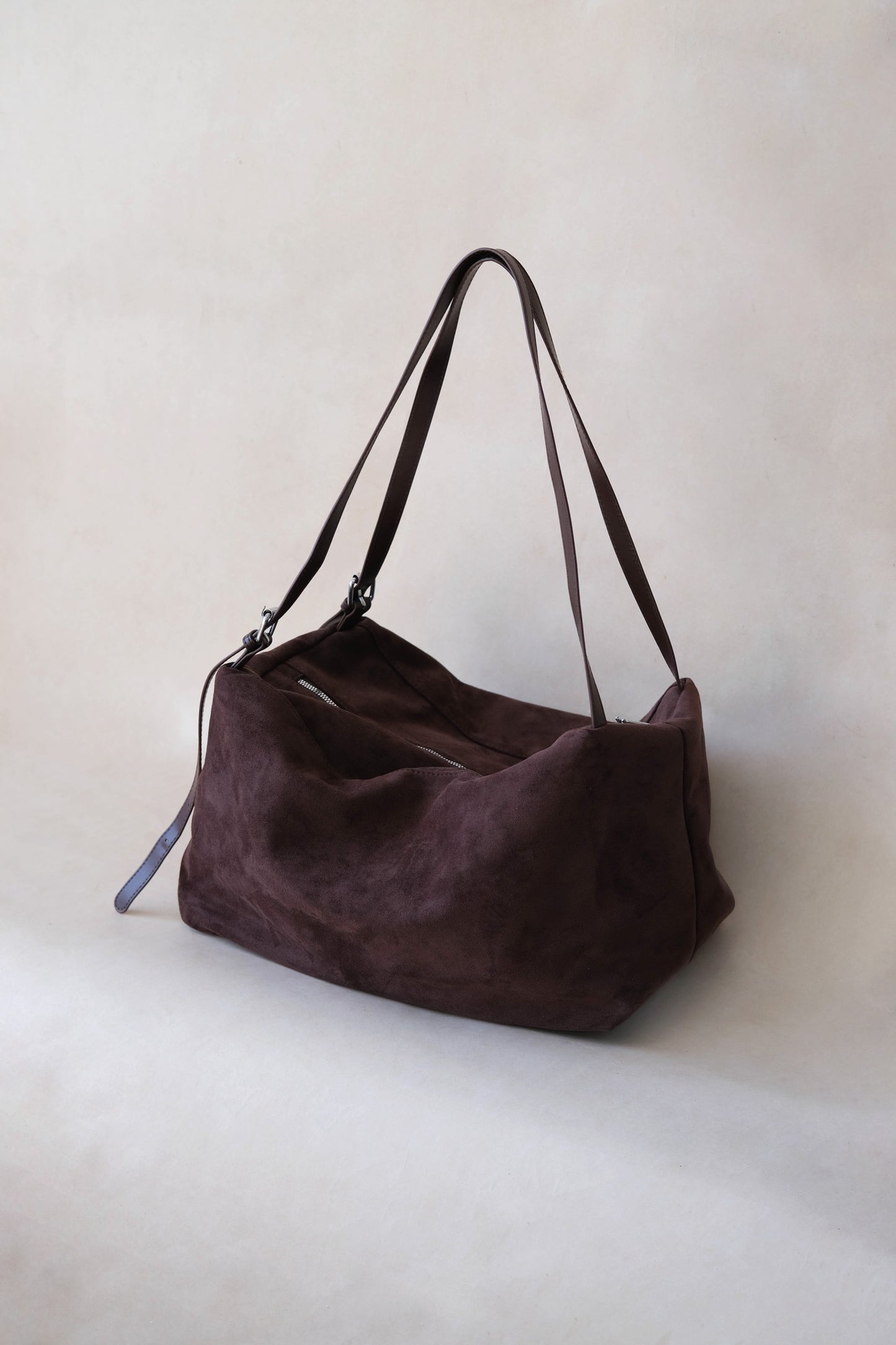 Urban Classic Suede Weekender - Coffee