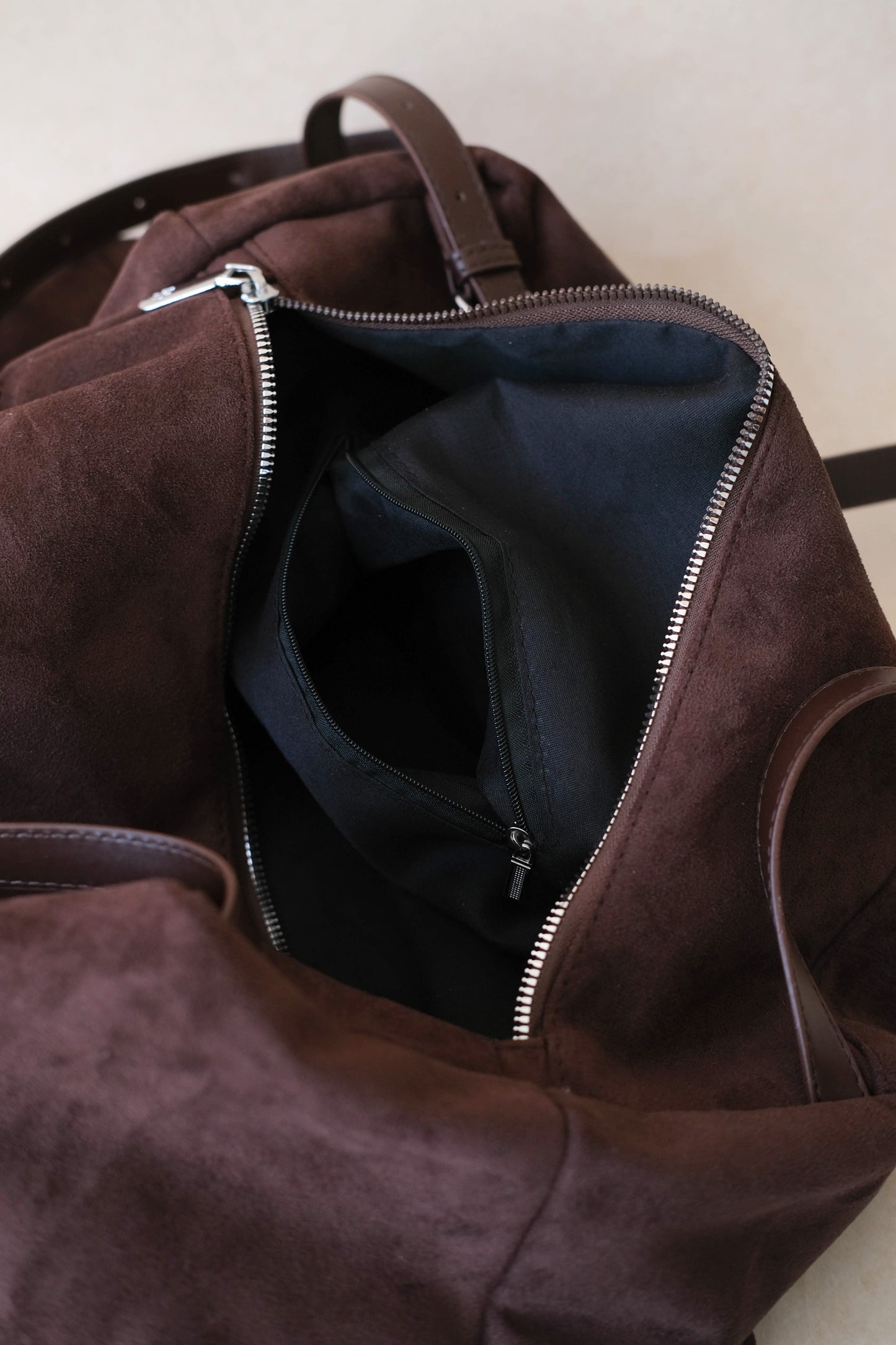 Urban Classic Suede Weekender - Coffee