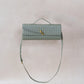 Artisan Crafted Flap Bag - Mineral Green