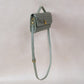 Artisan Crafted Flap Bag - Mineral Green