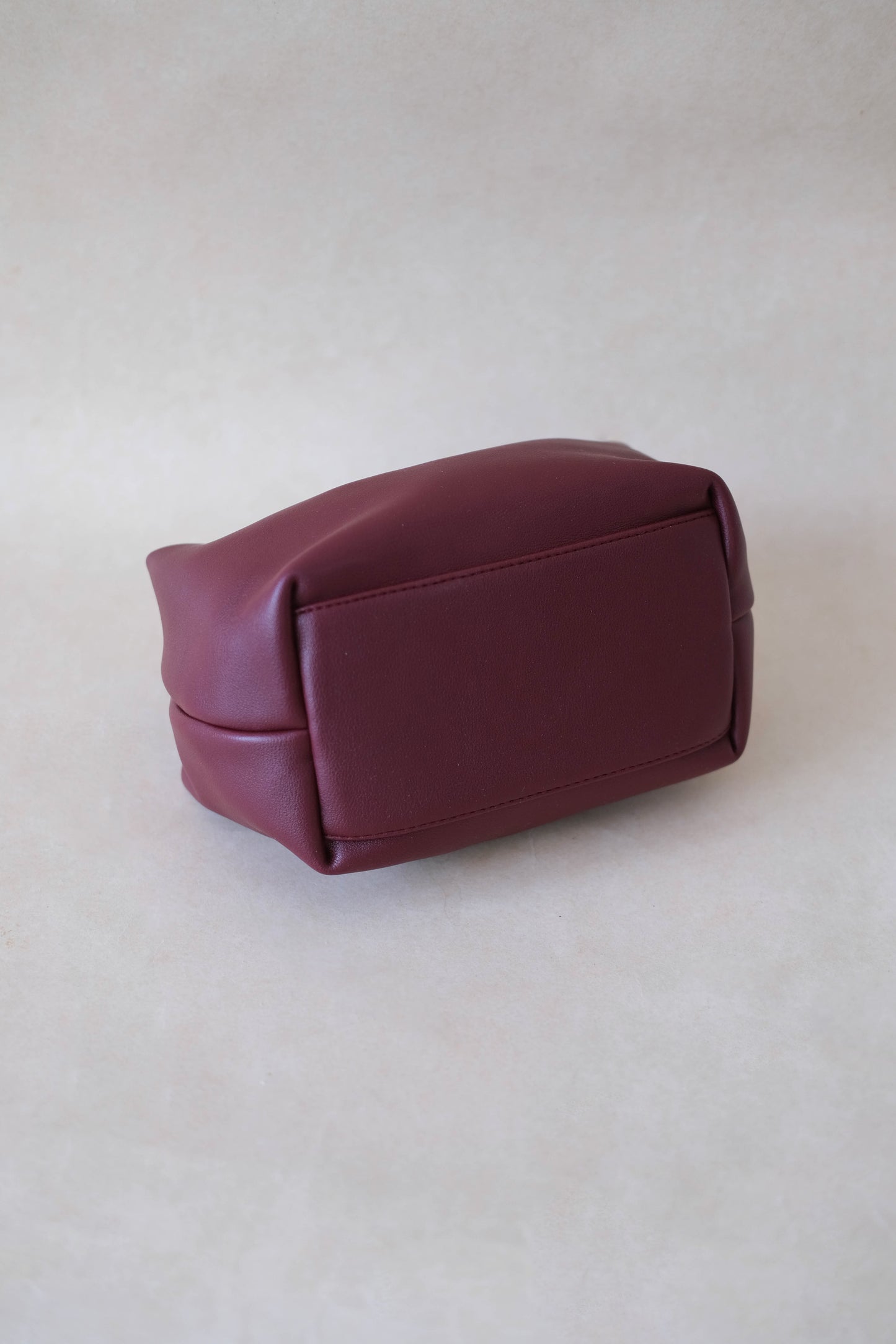 The Aurelia Satchel - Wine Red