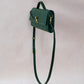 Artisan Crafted Flap Bag - Emerald