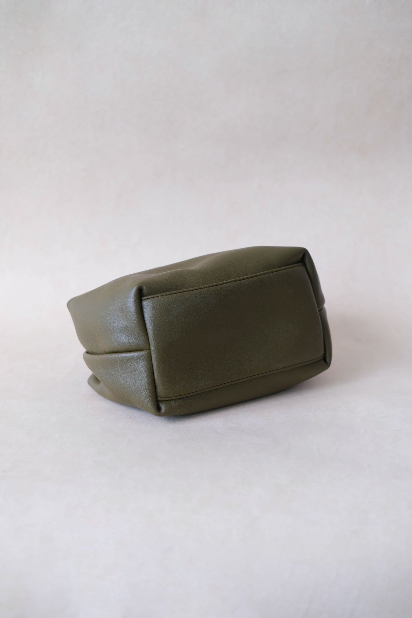 The Aurelia Satchel - Navy Green