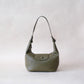 The Aurelia Satchel - Navy Green