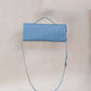 Artisan Crafted Flap Bag - Dusty Blue