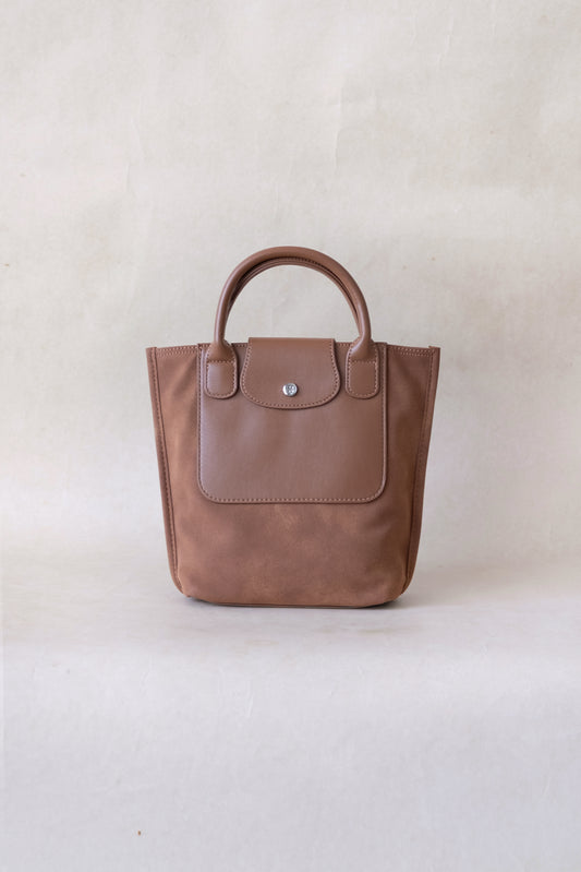 The Chérie Bucket Bag - Chestnut
