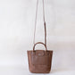 The Chérie Bucket Bag - Chestnut