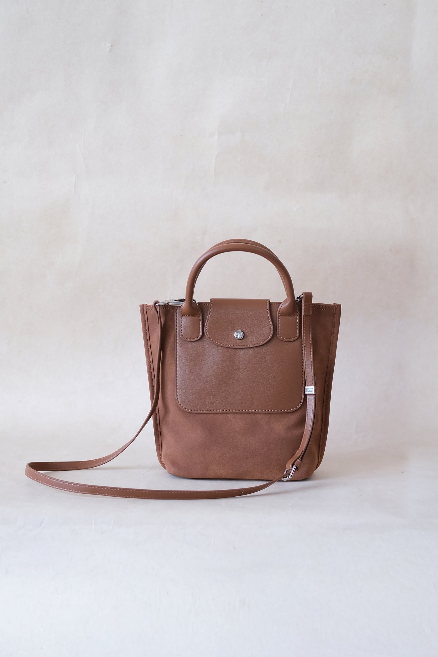 The Chérie Bucket Bag - Chestnut