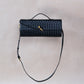 Artisan Crafted Flap Bag - Shinny Black
