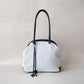 The Isabelle Shell Tote - White