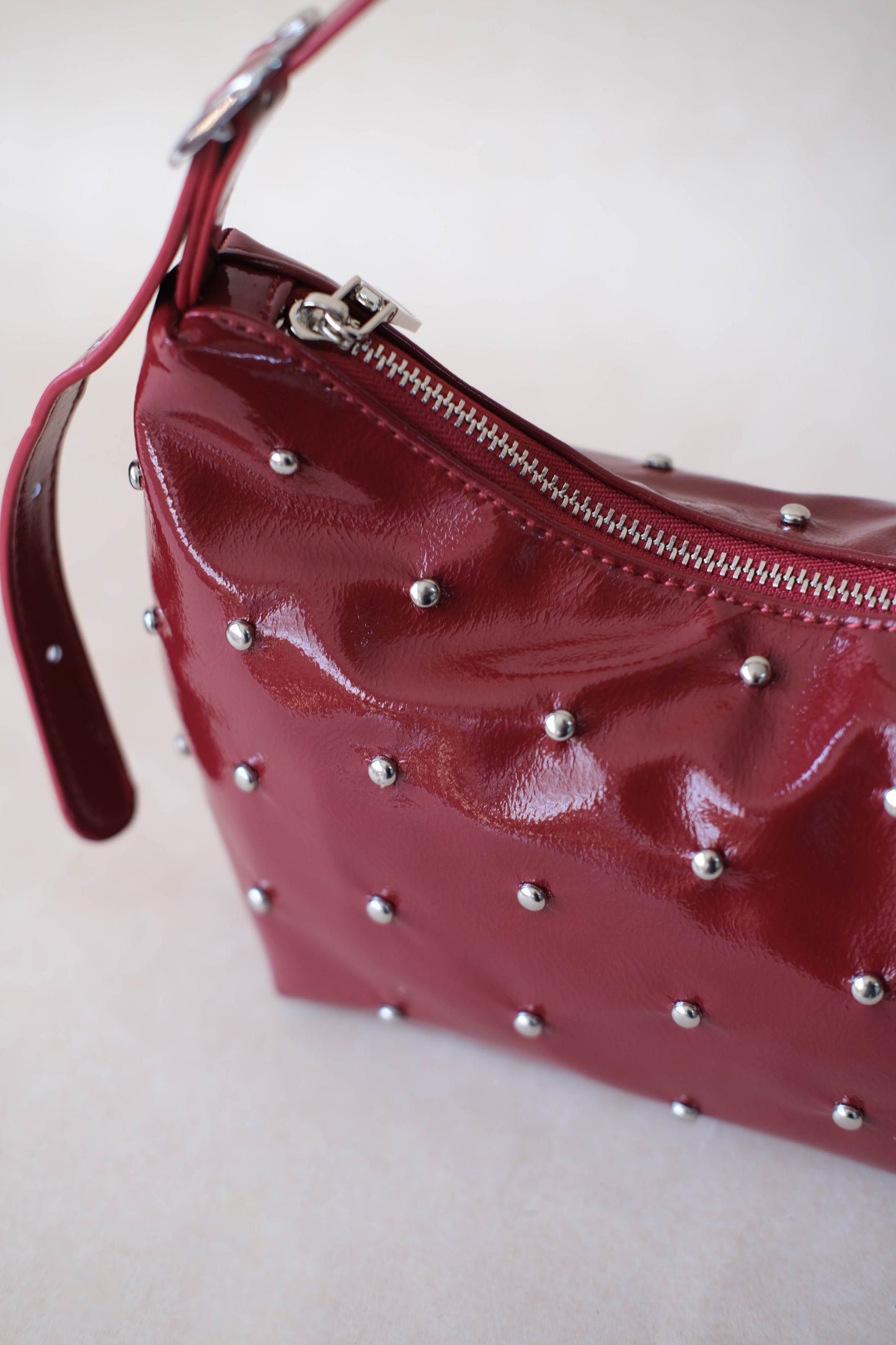 Amara Shine Bag - Red