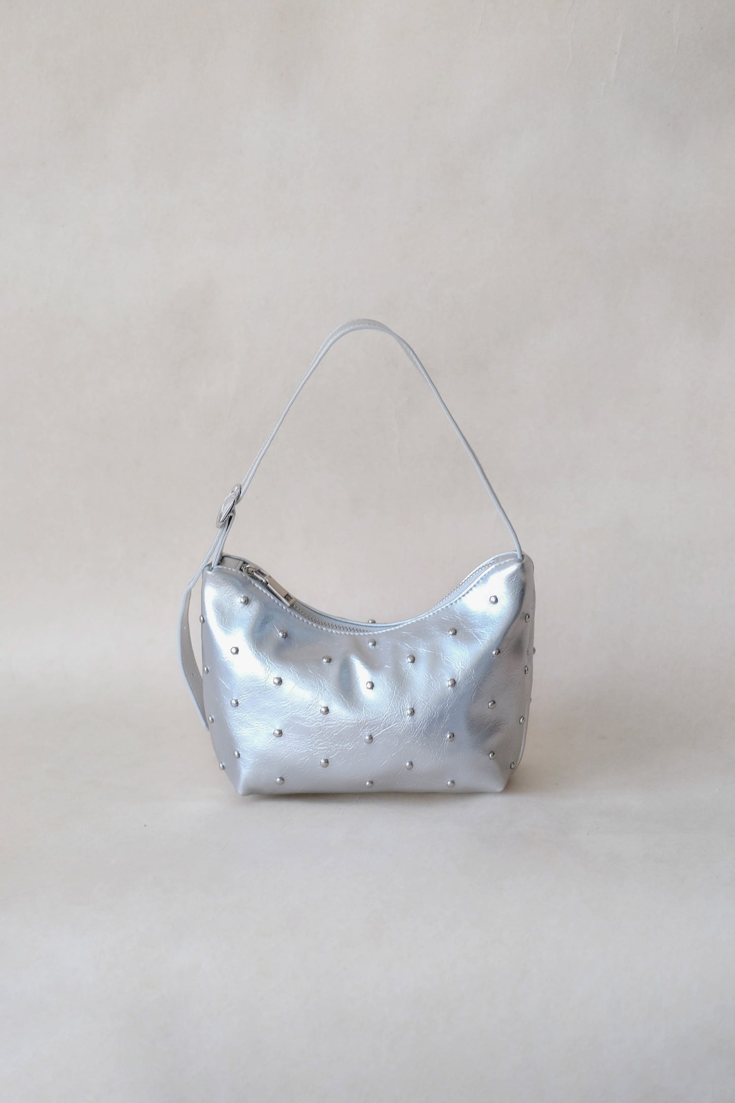 Amara Shine Bag - Silver