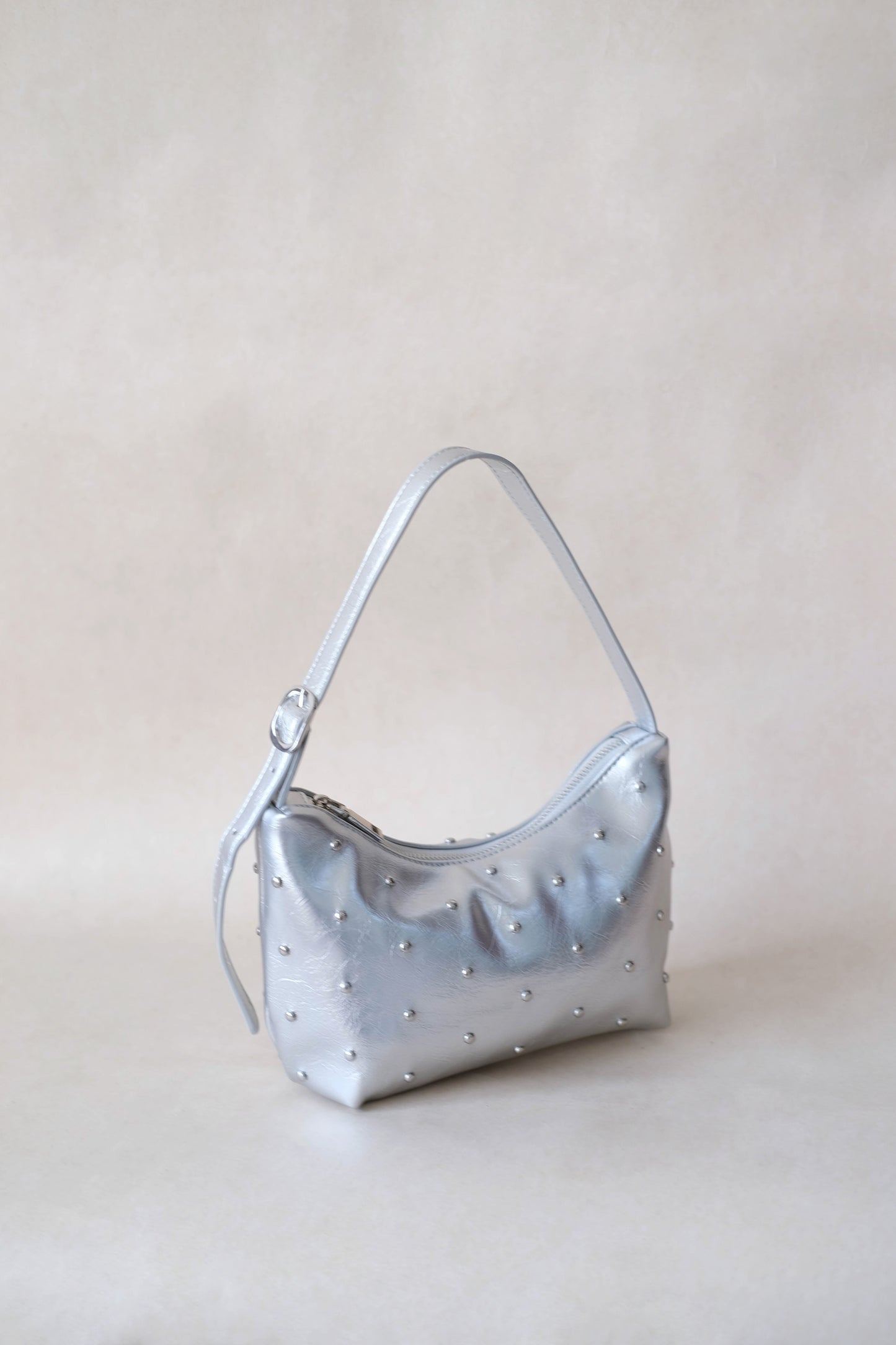 Amara Shine Bag - Silver