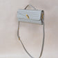Artisan Crafted Flap Bag - Agate Grey