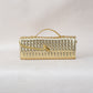 Artisan Crafted Flap Bag - Shinny gold