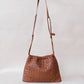Artisan Cloud Satchel - Shinny Chestnut