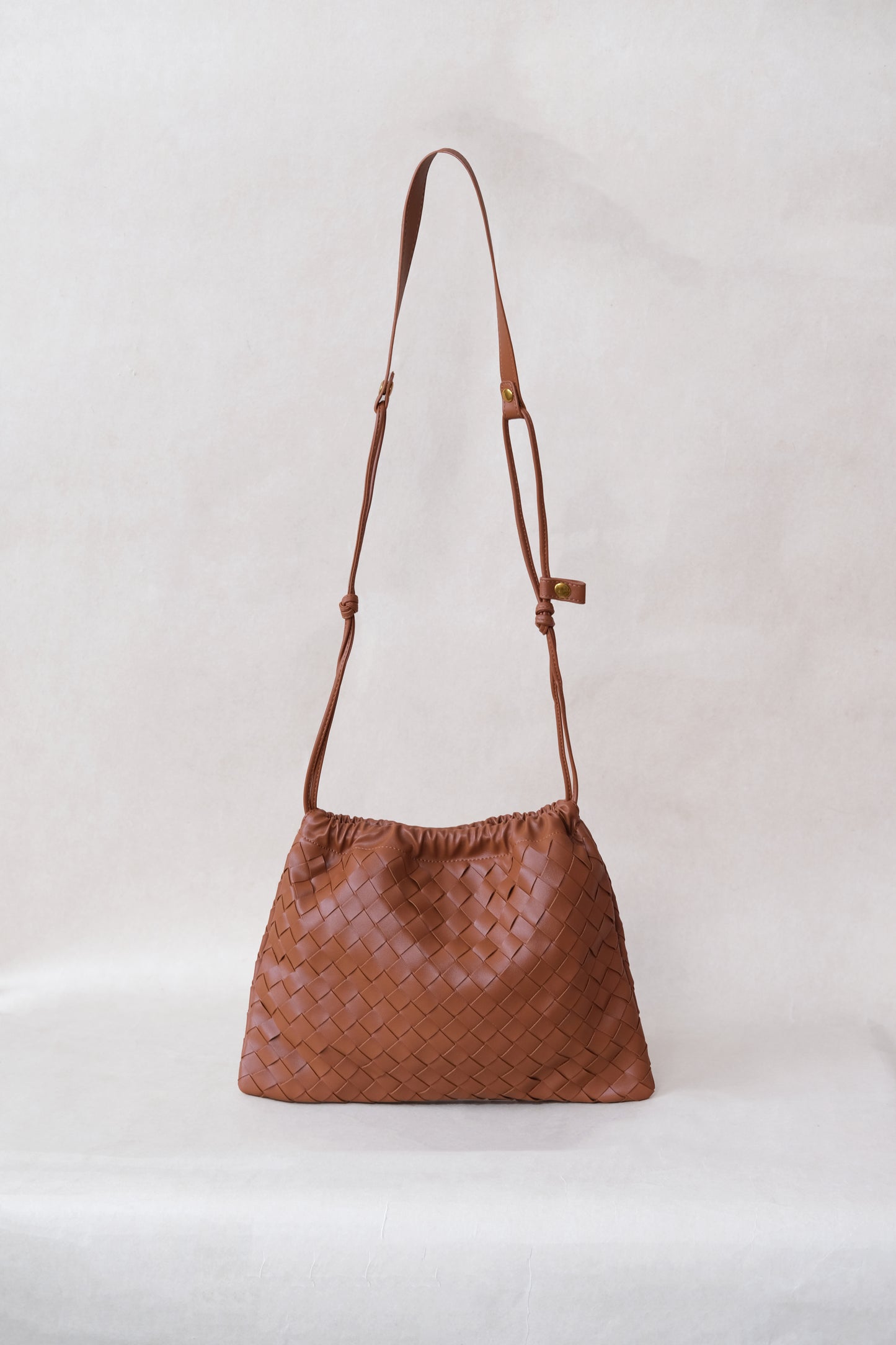 Artisan Cloud Satchel - Shinny Chestnut