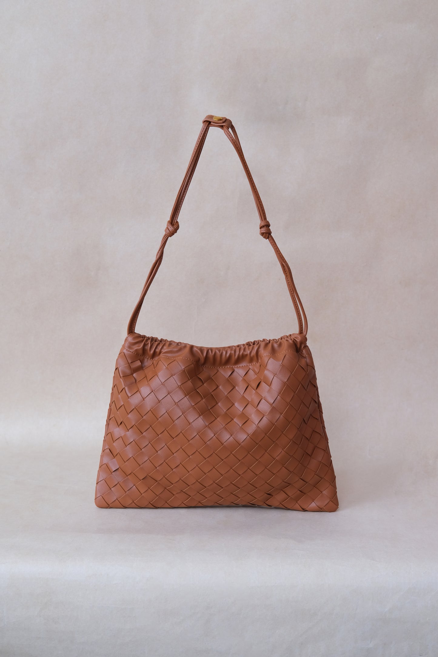 Artisan Cloud Satchel - Shinny Chestnut