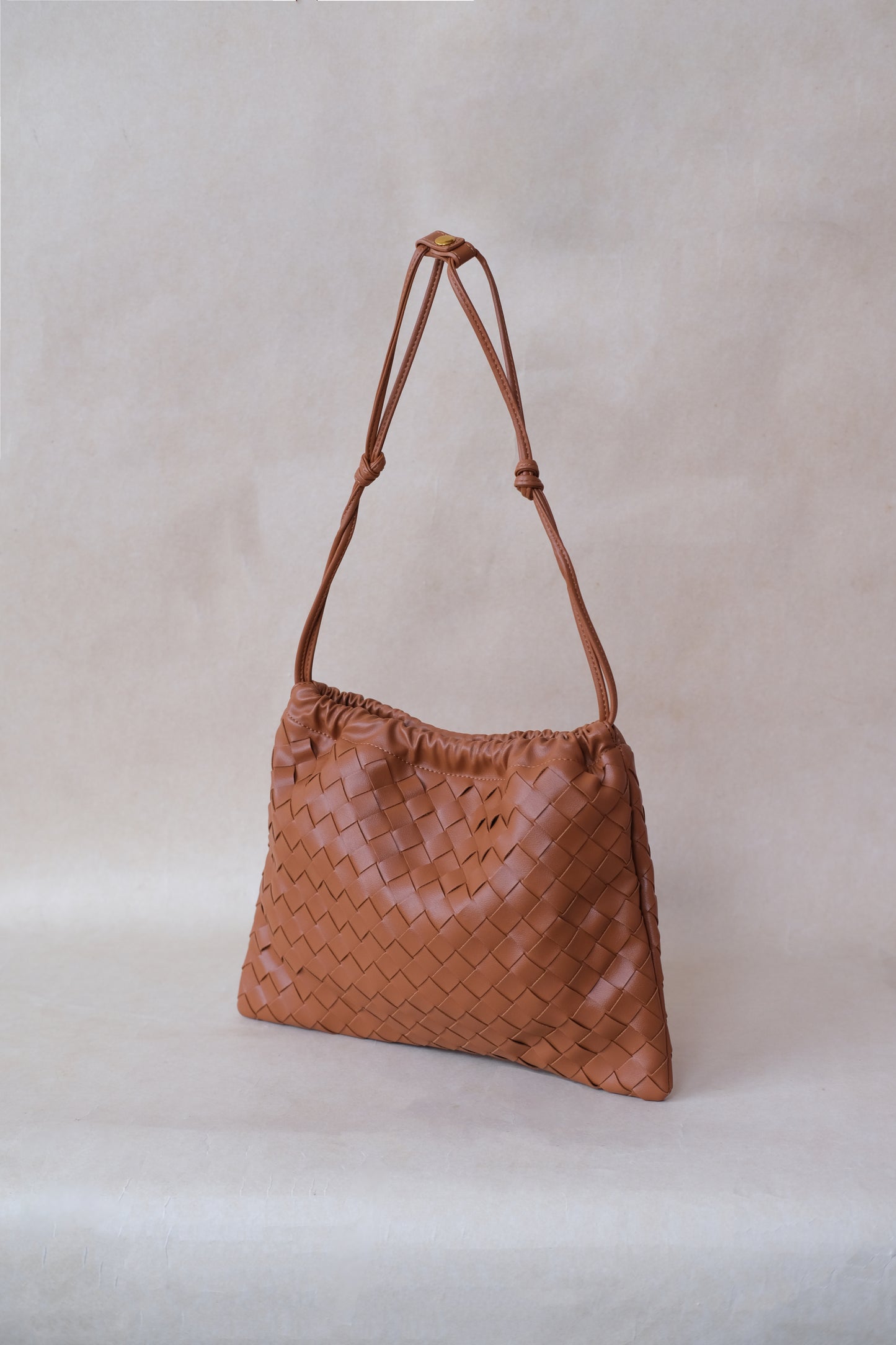 Artisan Cloud Satchel - Shinny Chestnut