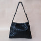 Artisan Cloud Satchel - Shinny Black