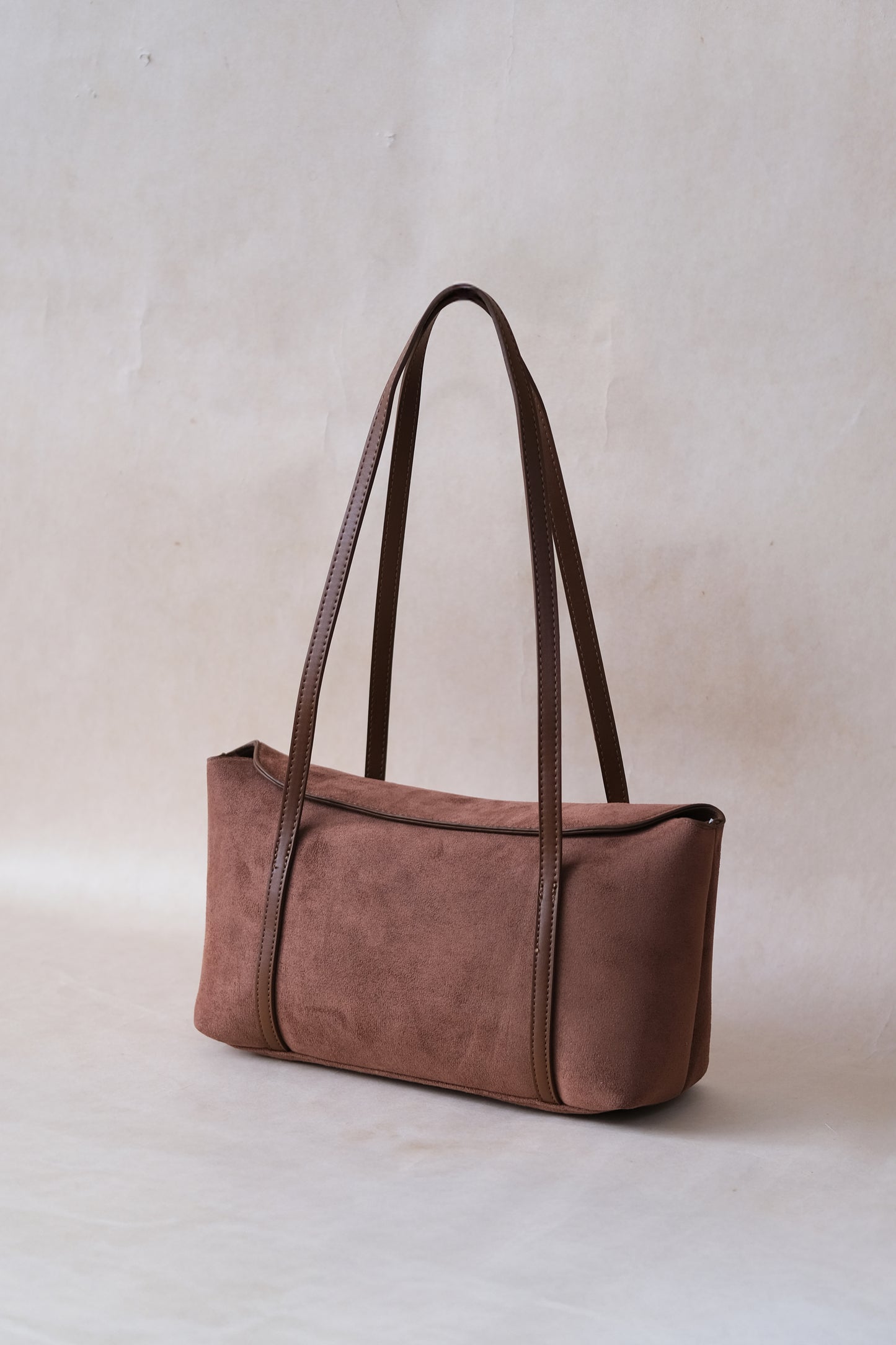 Matte Épure Carry Tote - Chestnut