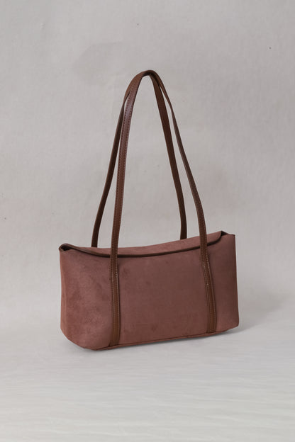 Matte Épure Carry Tote - Chestnut