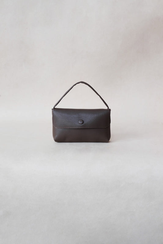 Elara Classic Mini Bag - Coffee