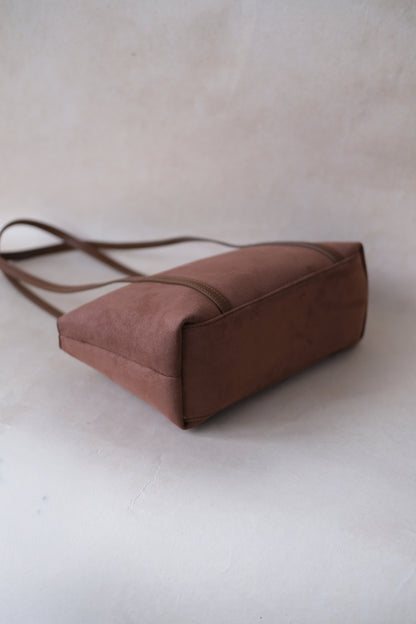 Matte Épure Carry Tote - Chestnut