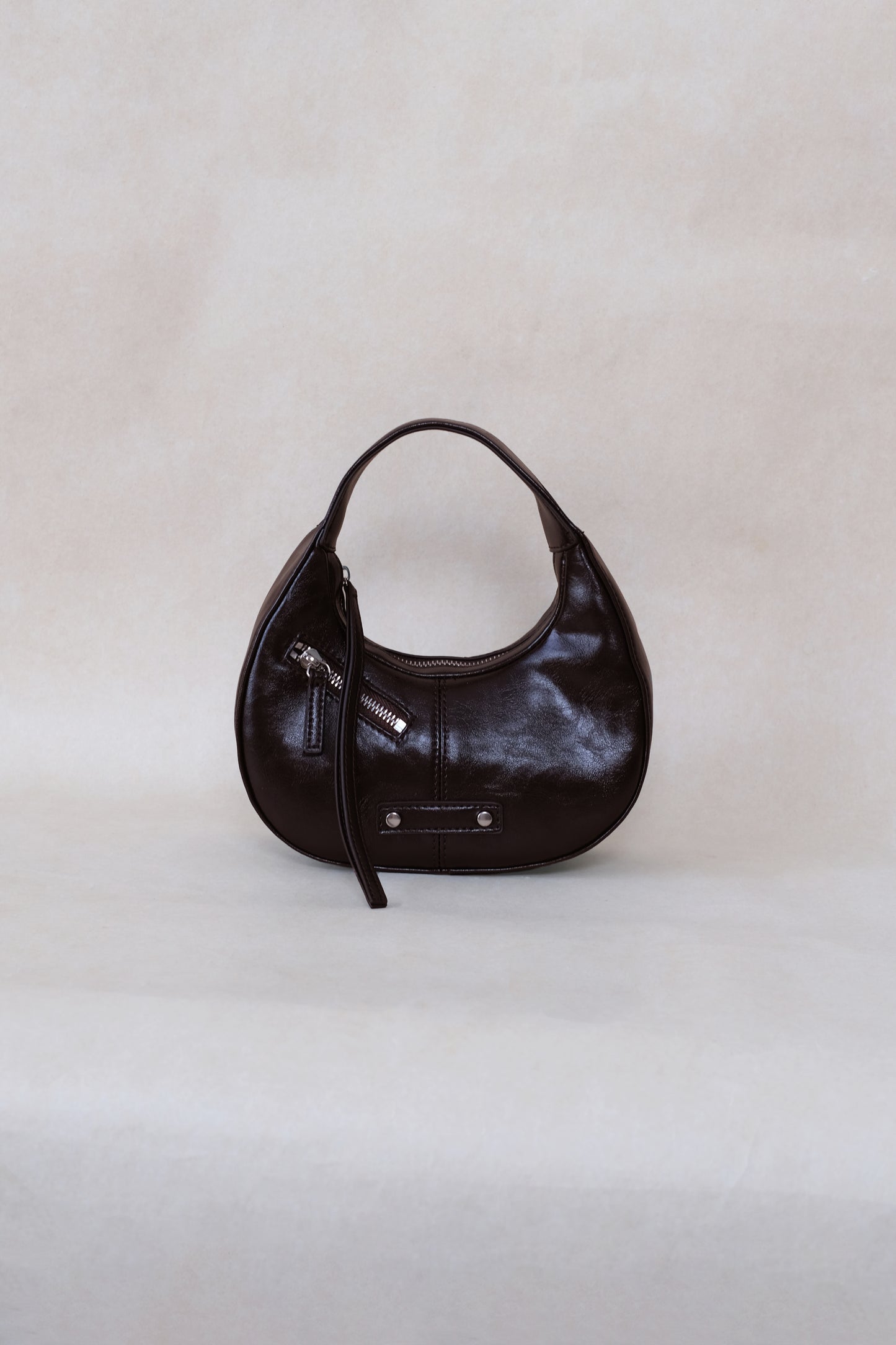 Véra Mini Hobo Bag - Coffee