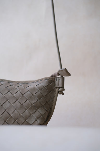 Mini Artisan Satchel - Earthy Green