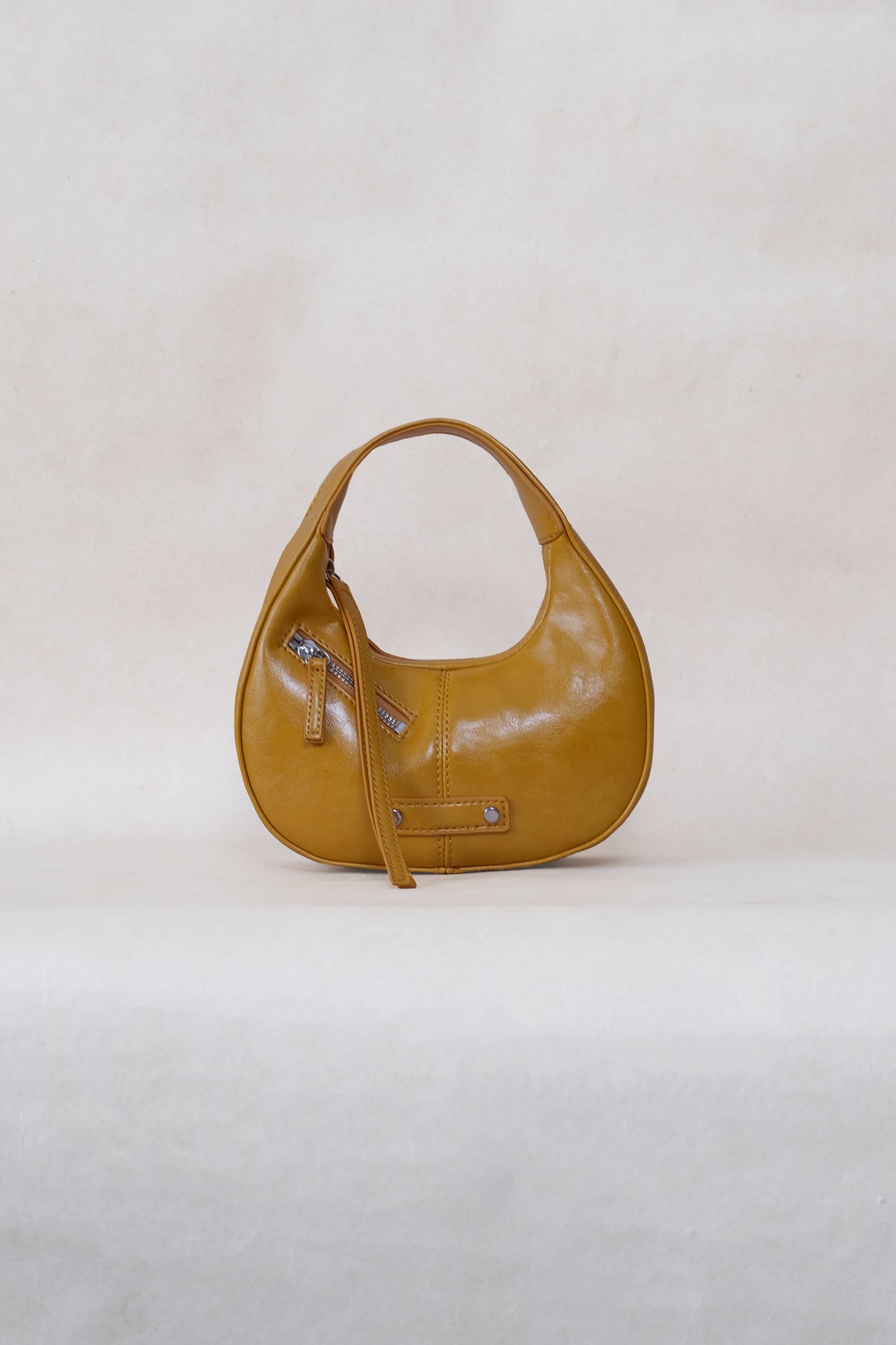 Véra Mini Hobo Bag - Ginger Yellow