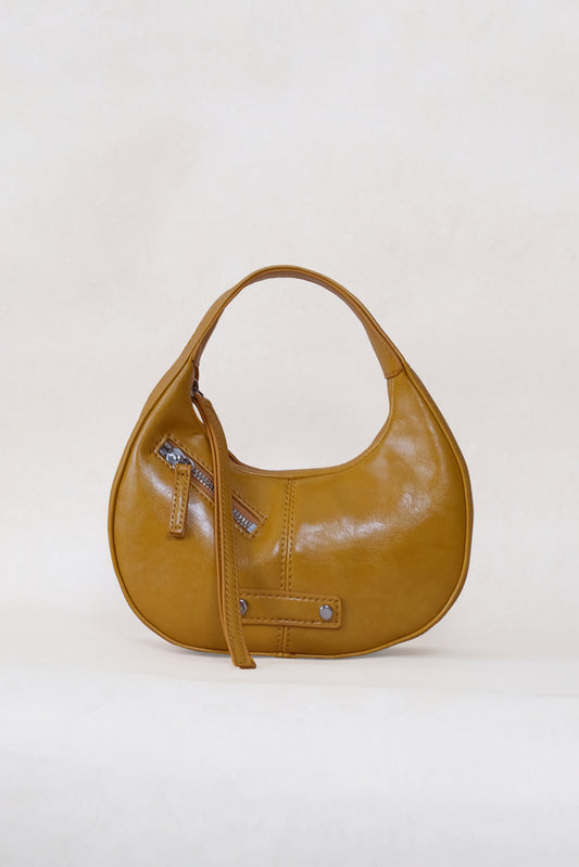 Véra Mini Hobo Bag - Ginger Yellow