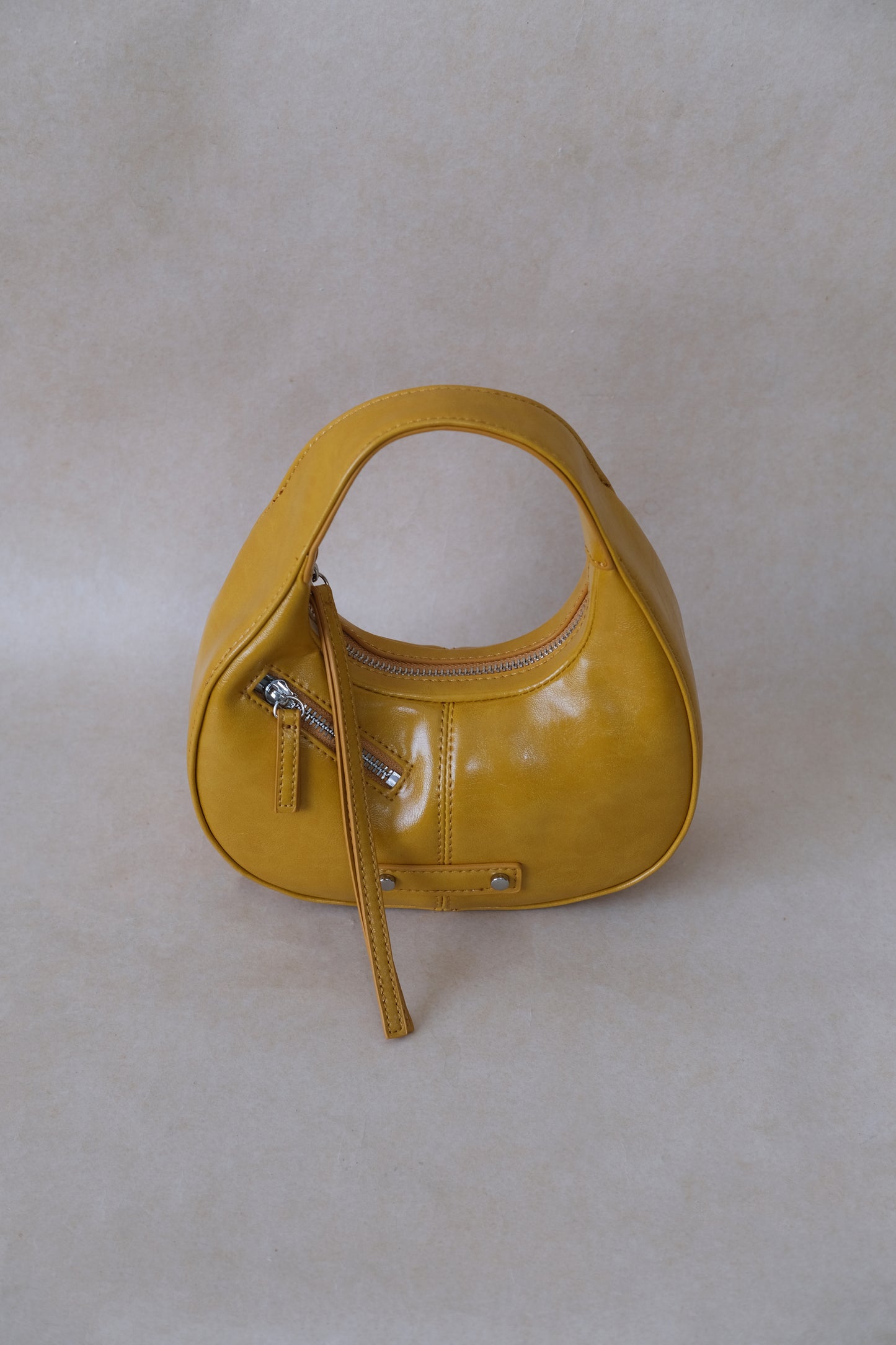 Véra Mini Hobo Bag - Ginger Yellow