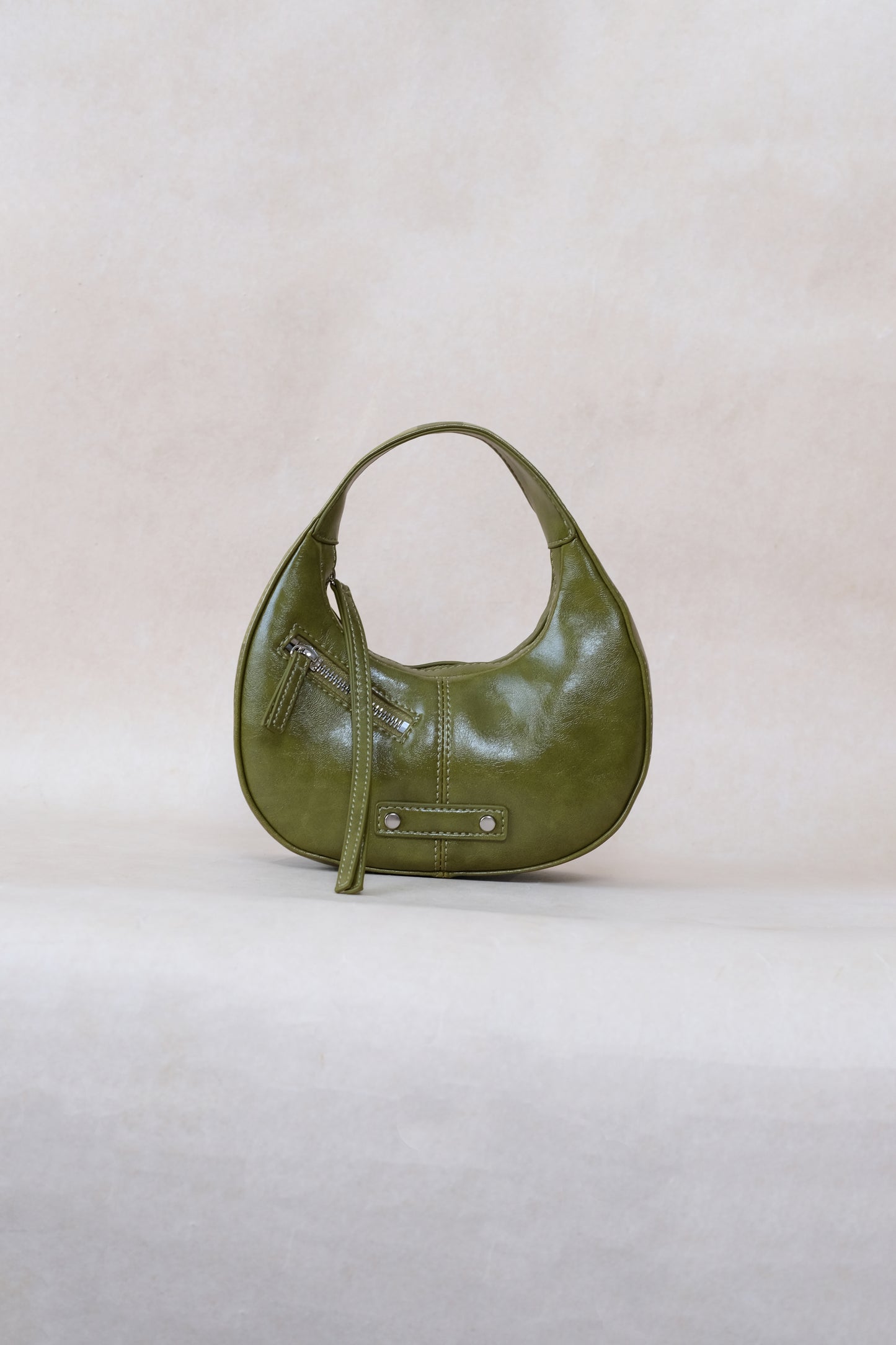 Véra Mini Hobo Bag - Green