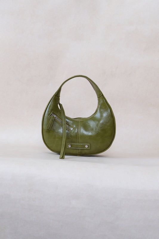 Véra Mini Hobo Bag - Green