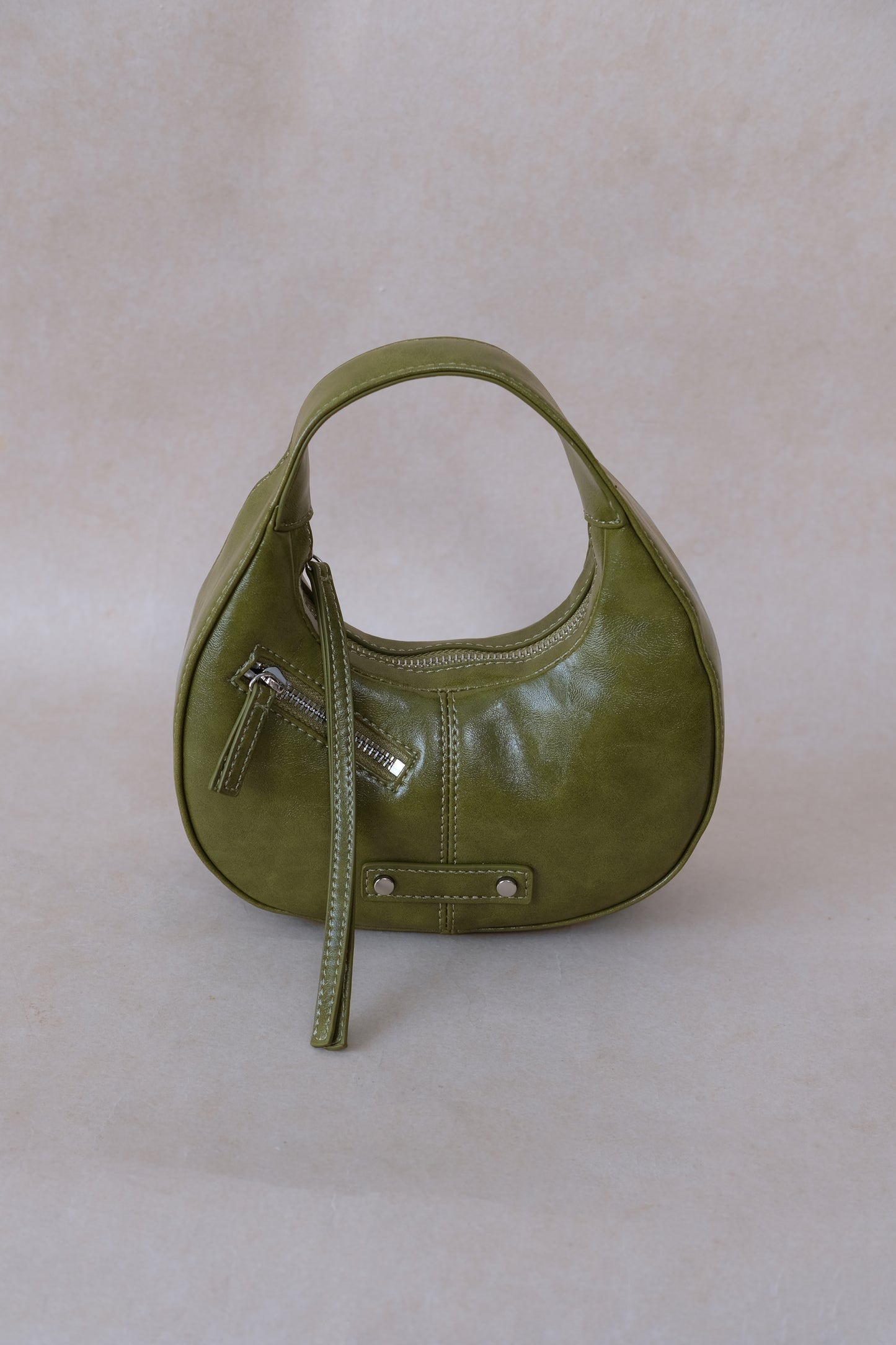 Véra Mini Hobo Bag - Green