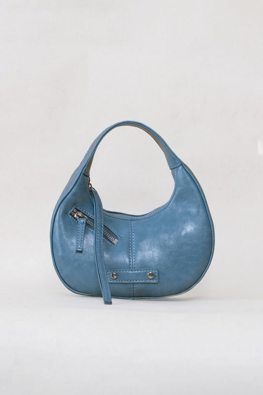 Véra Mini Hobo Bag - Blue