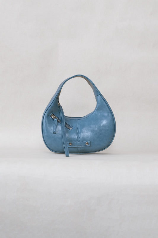 Véra Mini Hobo Bag - Blue