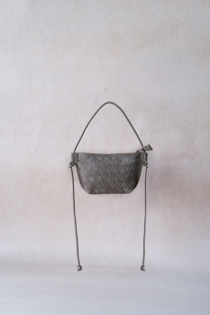 Mini Artisan Satchel - Earthy Green